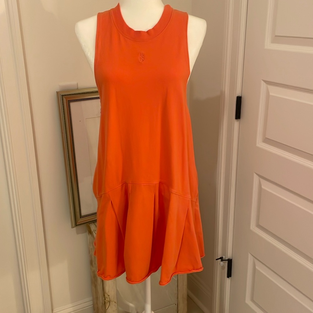 Athletic style tank dress
